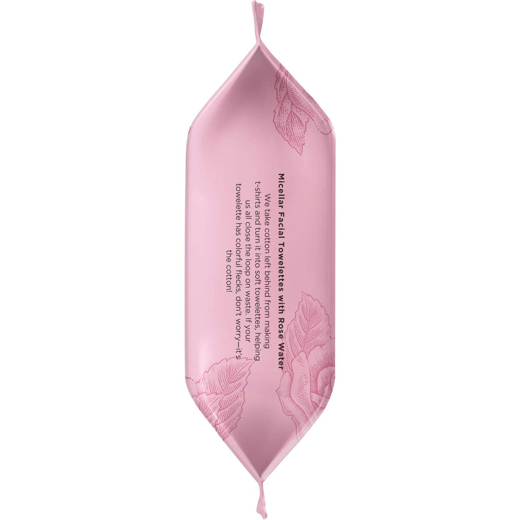 Micellar Cleansing Towelettes with Rose Water