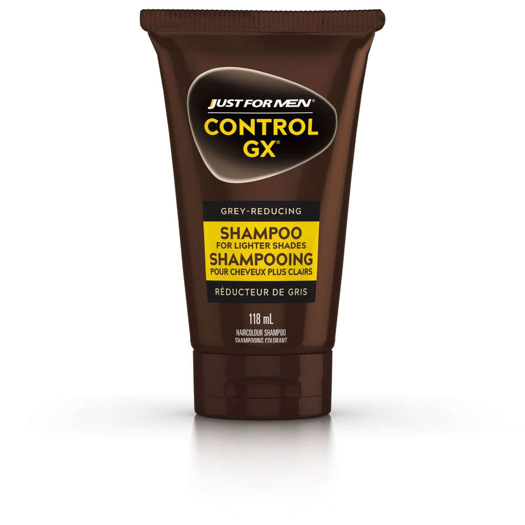 Just For Men Control GX Light Shades Grey Reducing Shampoo, For Lighter Shades of Hair