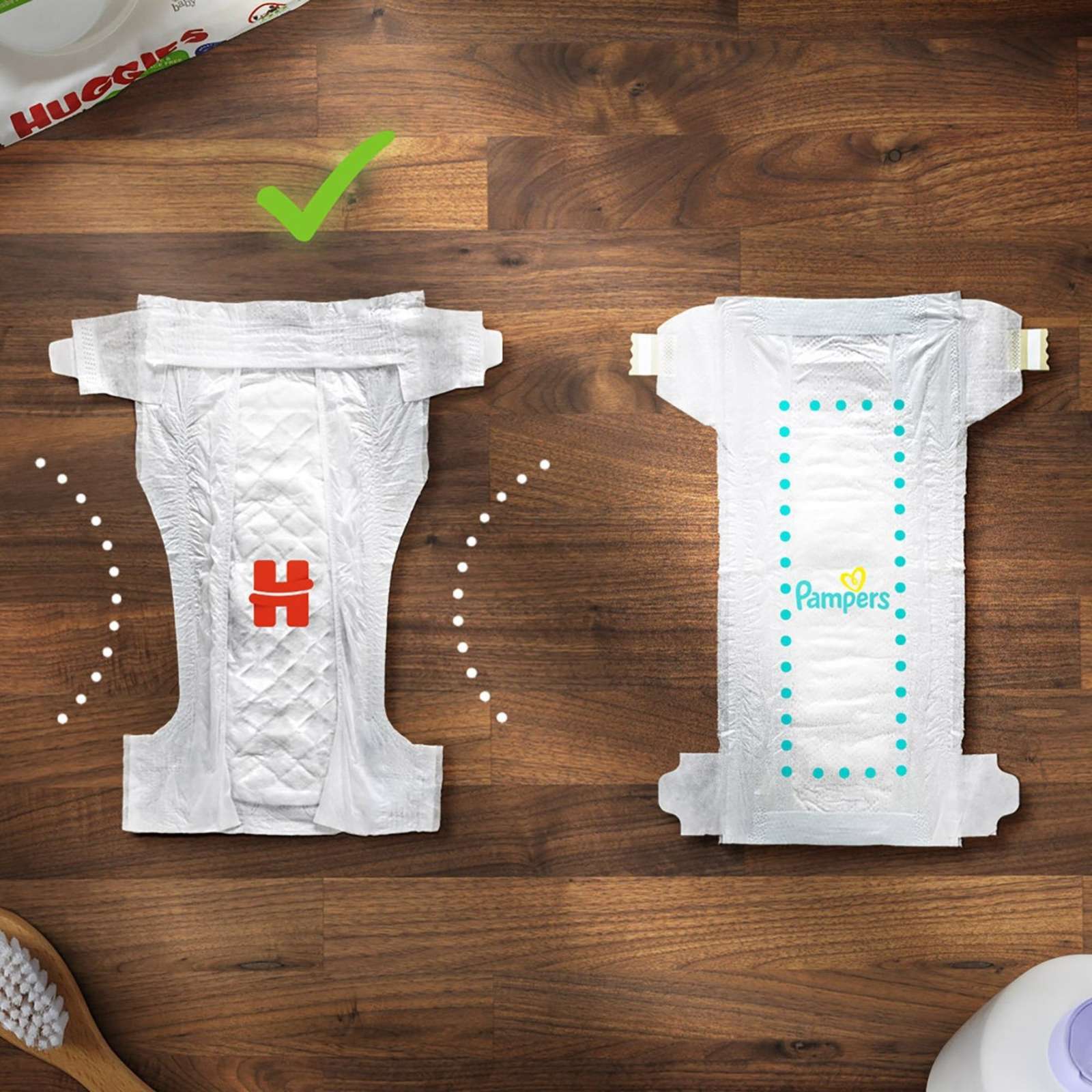 Little Movers Diapers, Size 5