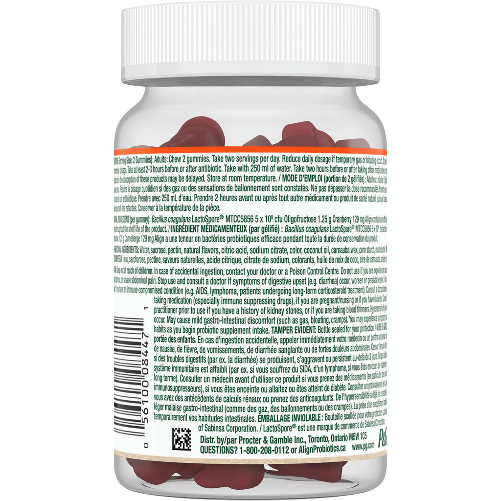 Women's Health Prebiotic + Probiotic Gummies, Helps prevent urinary tract infections, #1 Doctor Recommended Probiotic‡, 50 Count