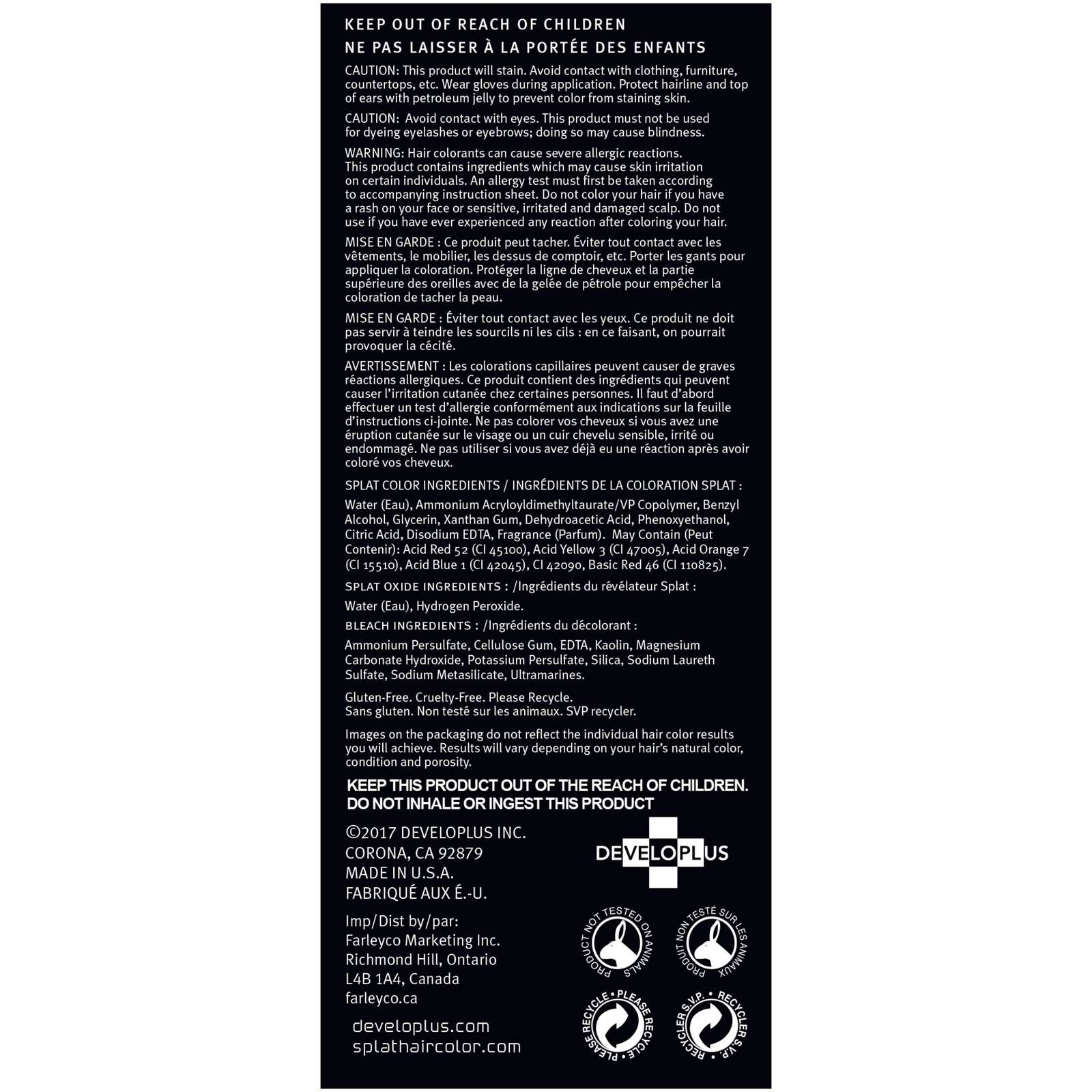 Extreme Semi-Permanent Hair Colour Kit