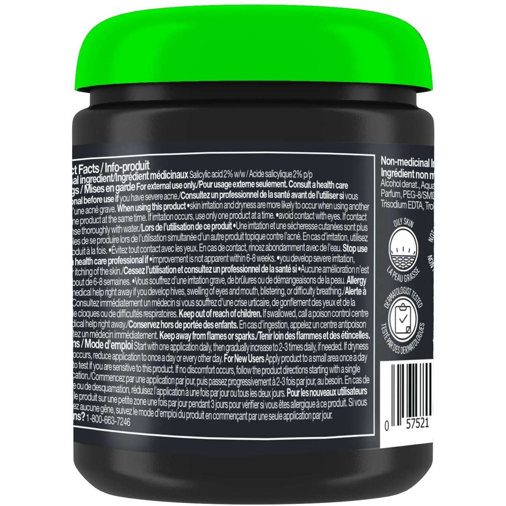 Deep Pore Cleansing Acne Pads with Salicylic Acid, For Stubborn Acne, For Blackheads and Visible Pores