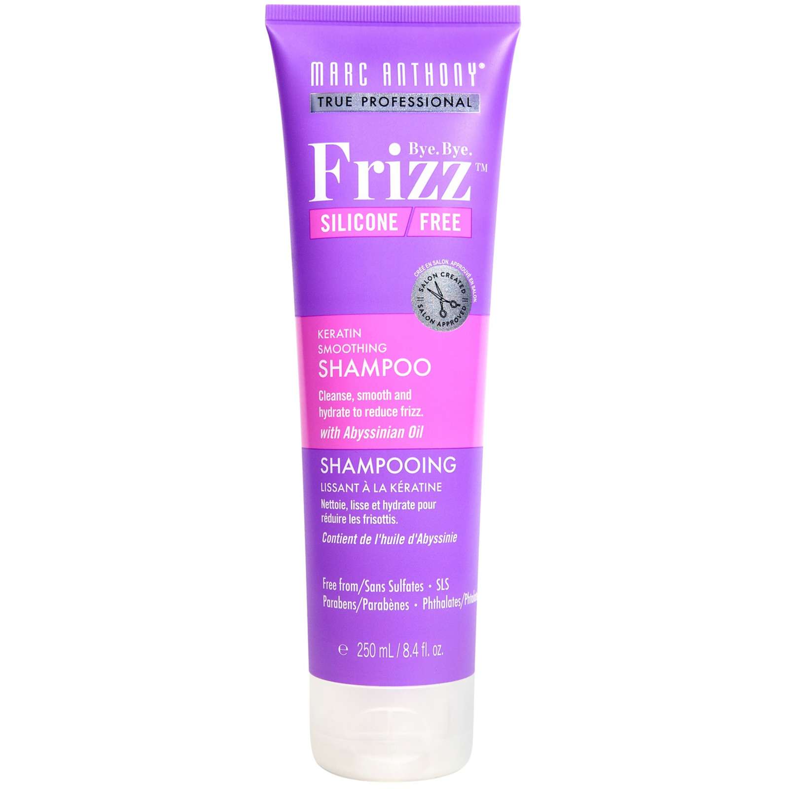 Bye Bye Frizz Silicone Free Keratin Smoothing Shampoo
