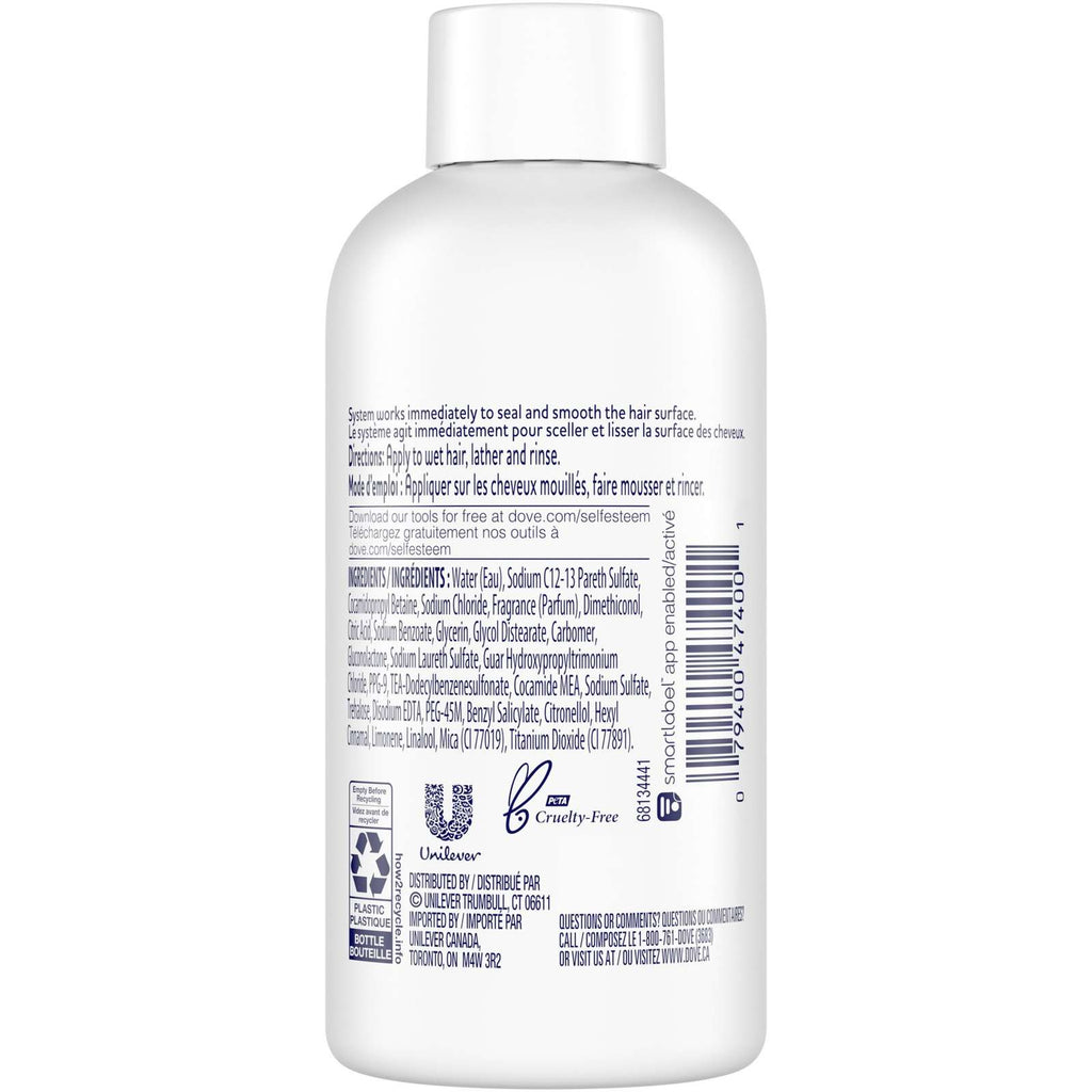 Dove Nutritive Solutions Shampoo for damaged hair Intensive Repair with Keratin Repair Actives 89 ml