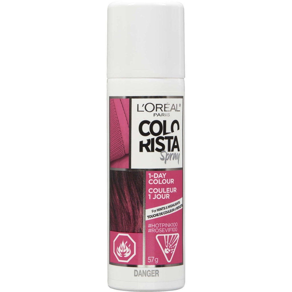 Hair Makeup Temporary, Semi Permanent 1-Day Hair Color Spray For Hints and Highlights, Ammonia and Peroxide Free