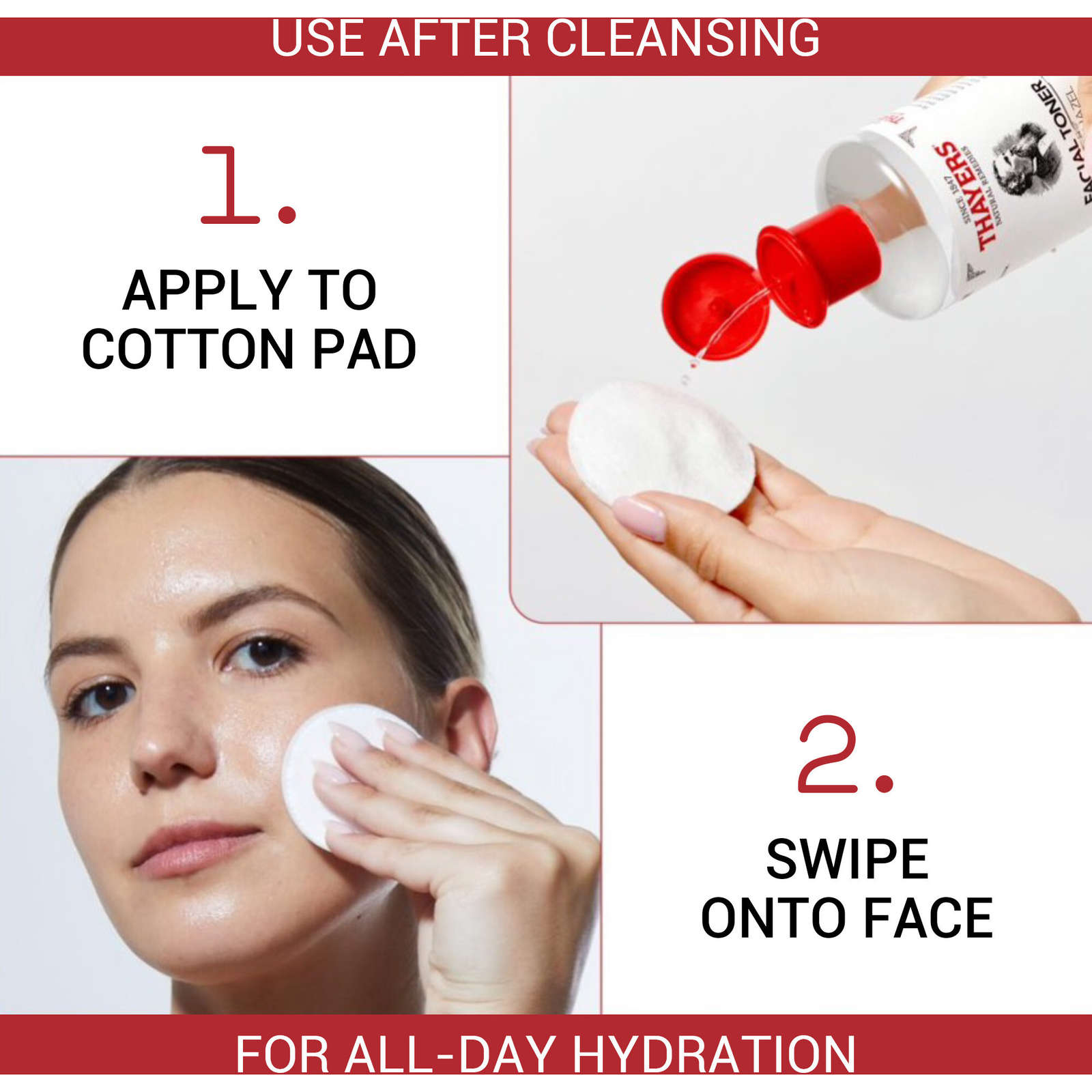 Cucumber Alcohol-Free Witch Hazel Face Toner with Aloe Vera