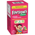 FLINTSTONES Complete Chewable Multivitamin & Minerals for Kids, Aspartame-Free, with Vitamin A, C, B6, B12, D, E, Calcium, 80 count