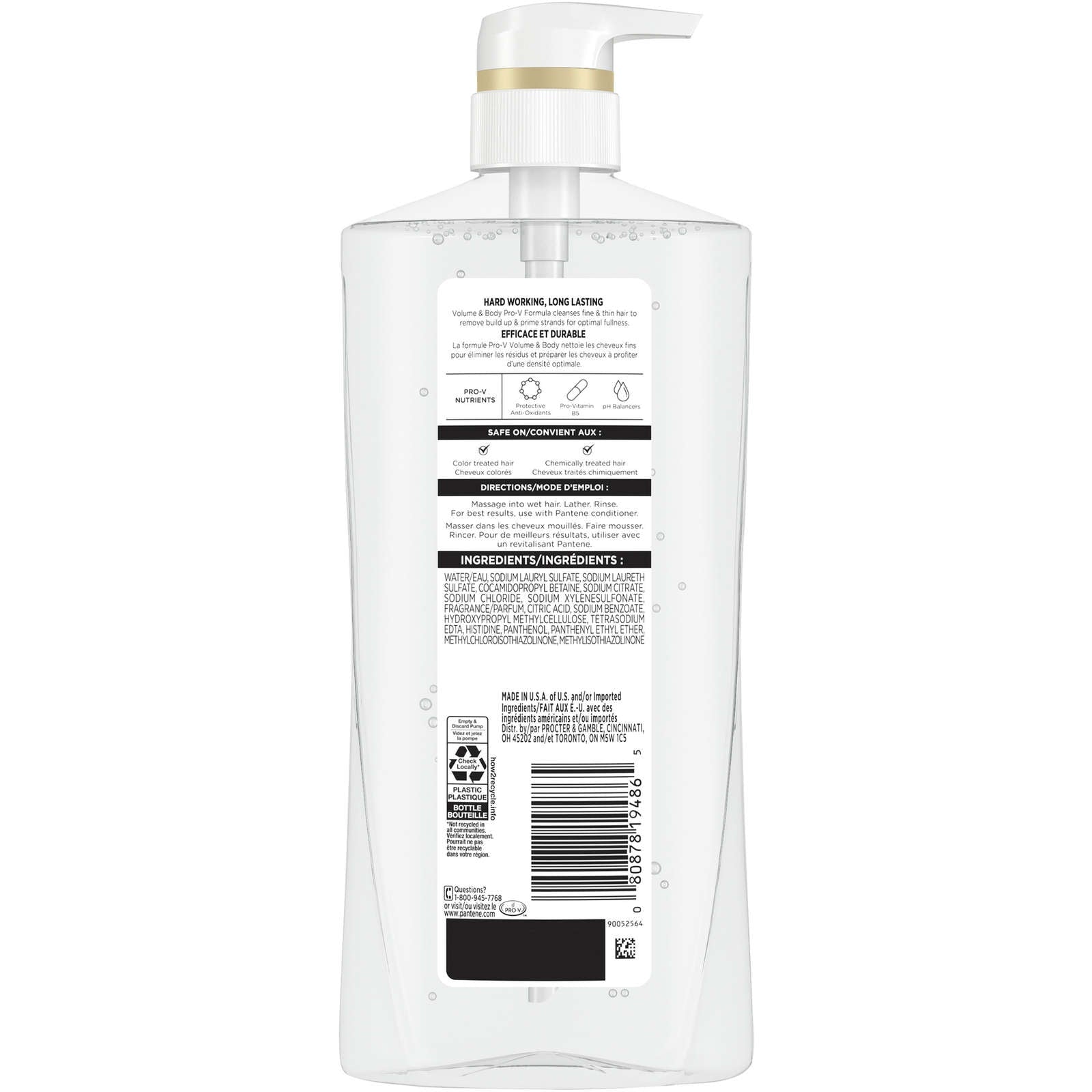 PRO-V Volume & Body Shampoo, 17.9oz/530mL