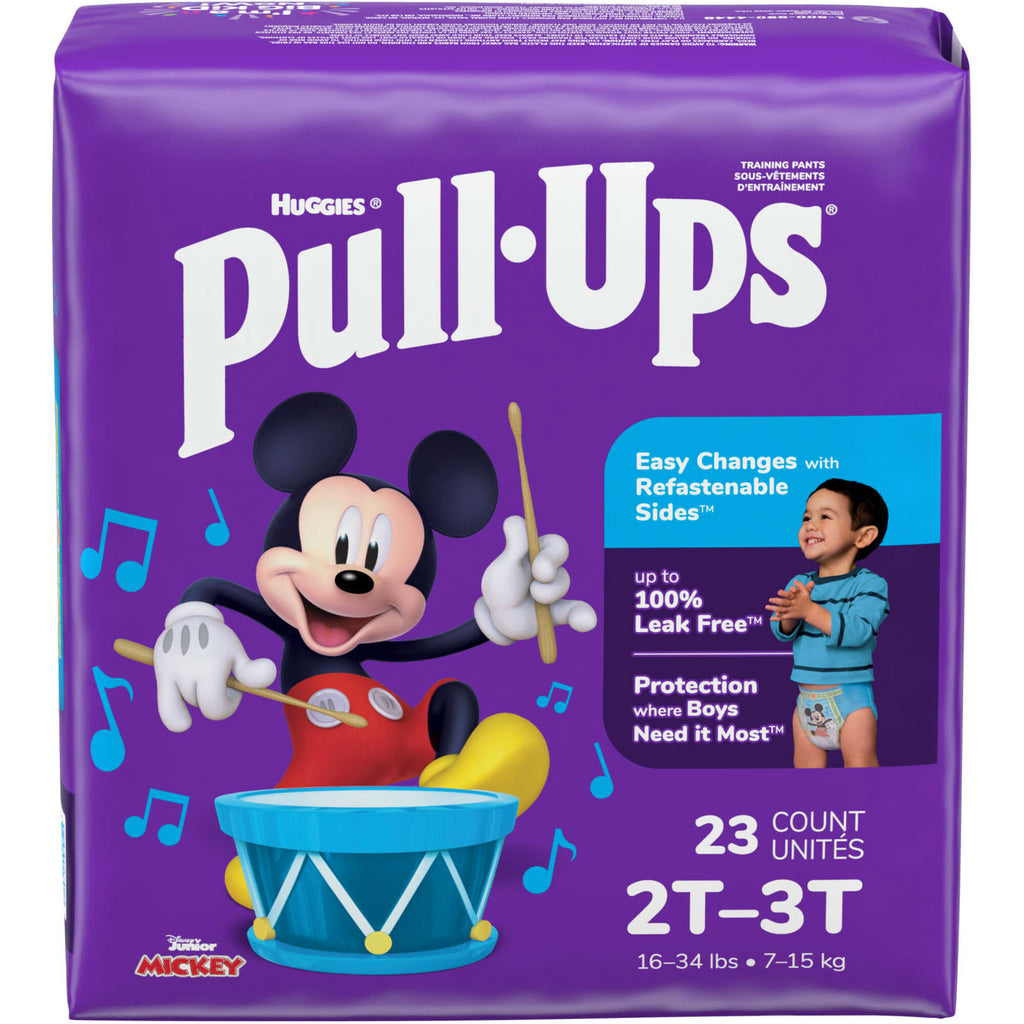 Boys' Potty Training Pants, 2T-3T (16-34 lbs)