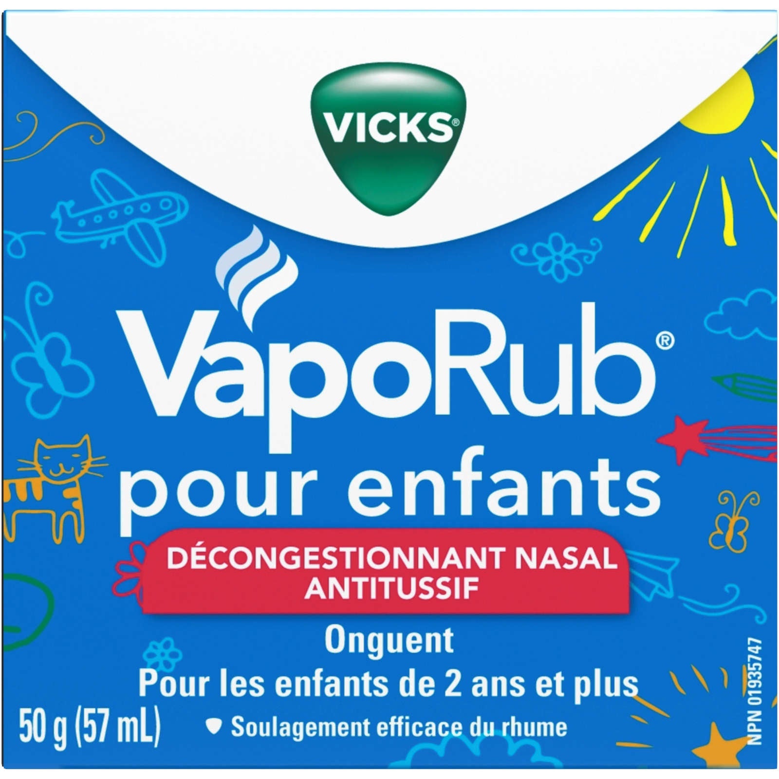 VapoRub Children’s Nasal Decongestant Cough Suppressant Ointment