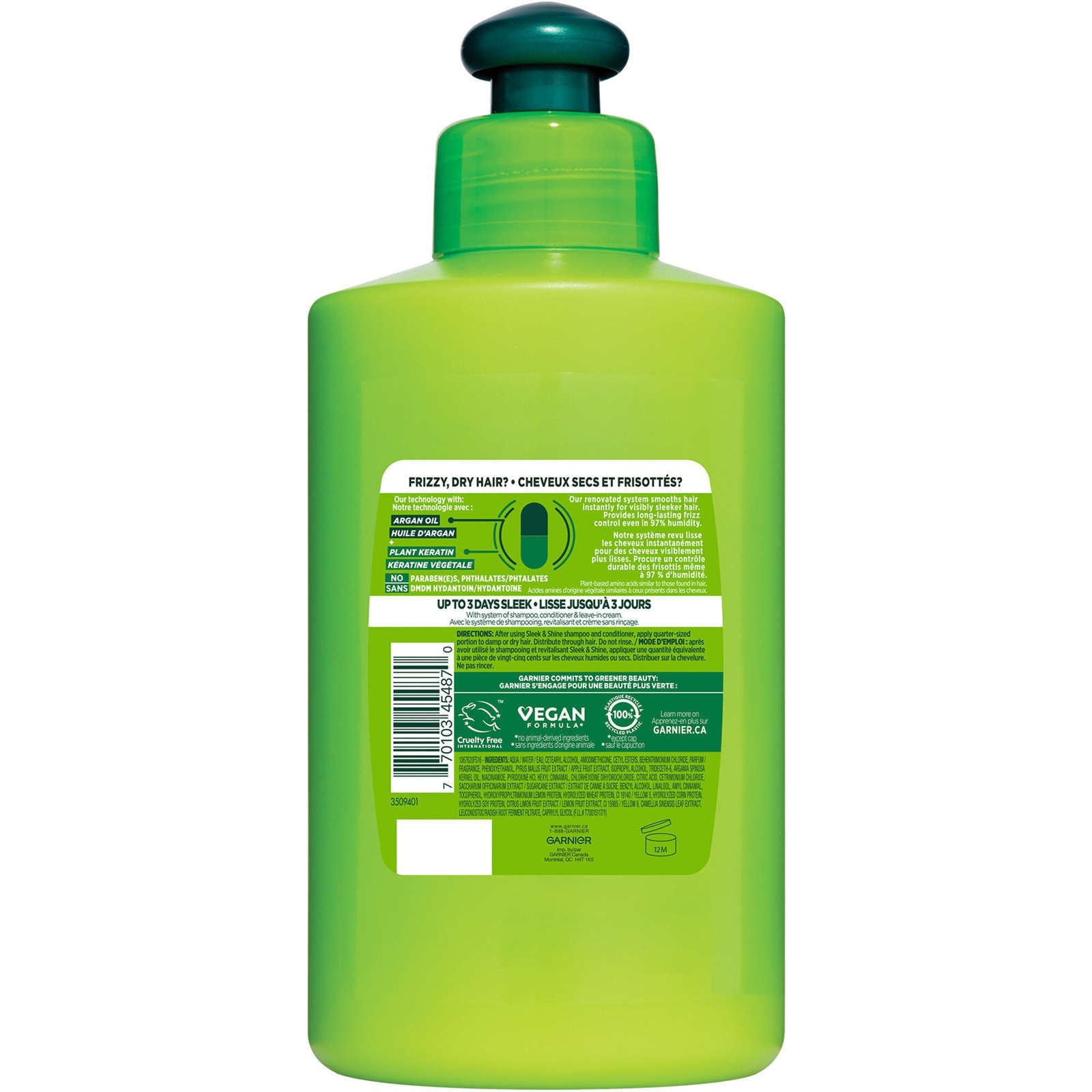 Fructis Sleek & Shine Leave In Cream