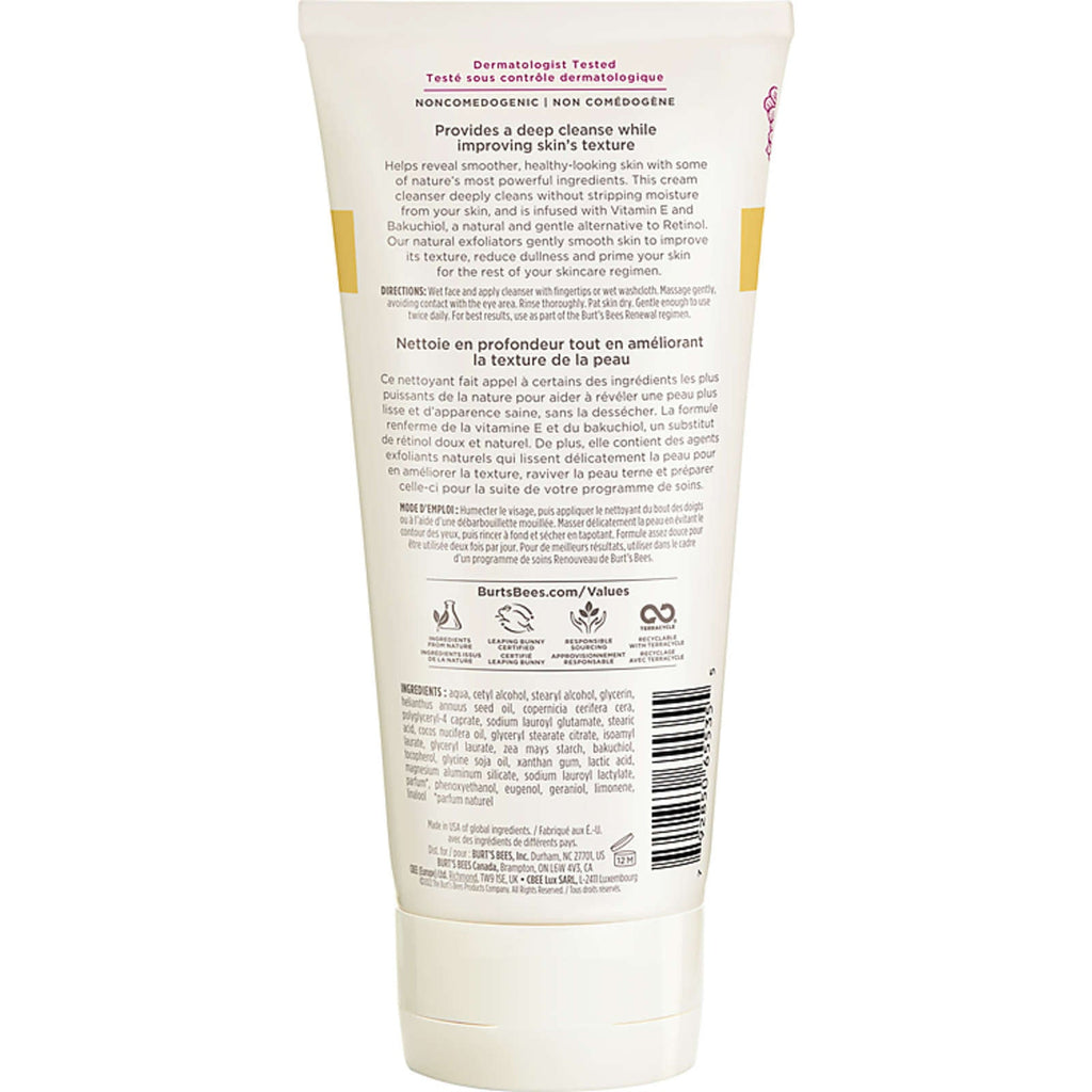 Face Wash, Renewal Refining Facial Cleanser with Bakuchiol Natural Retinol Alternative, 170 g