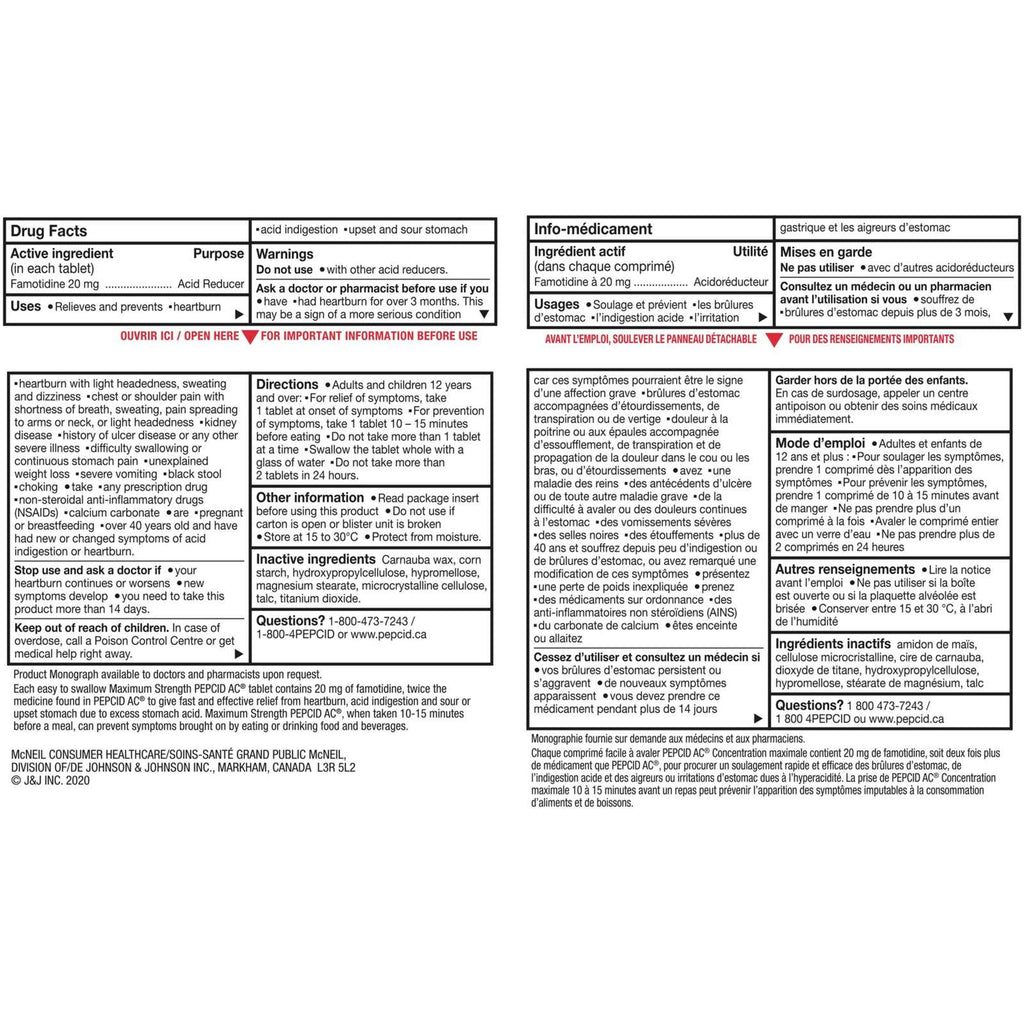 AC Maximum Strength All-Day Acid Indigestion Medicine