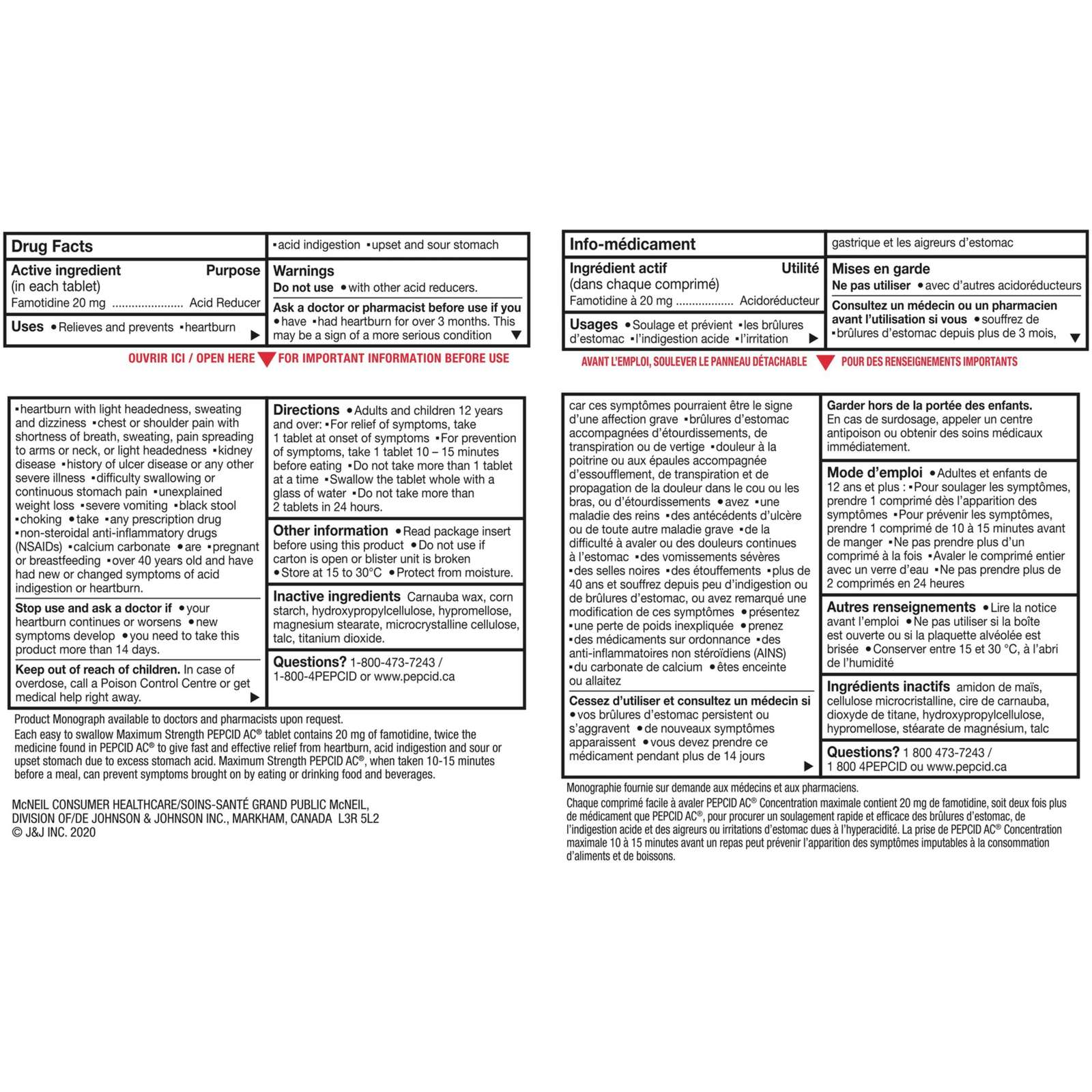 AC Maximum Strength All-Day Acid Indigestion Medicine