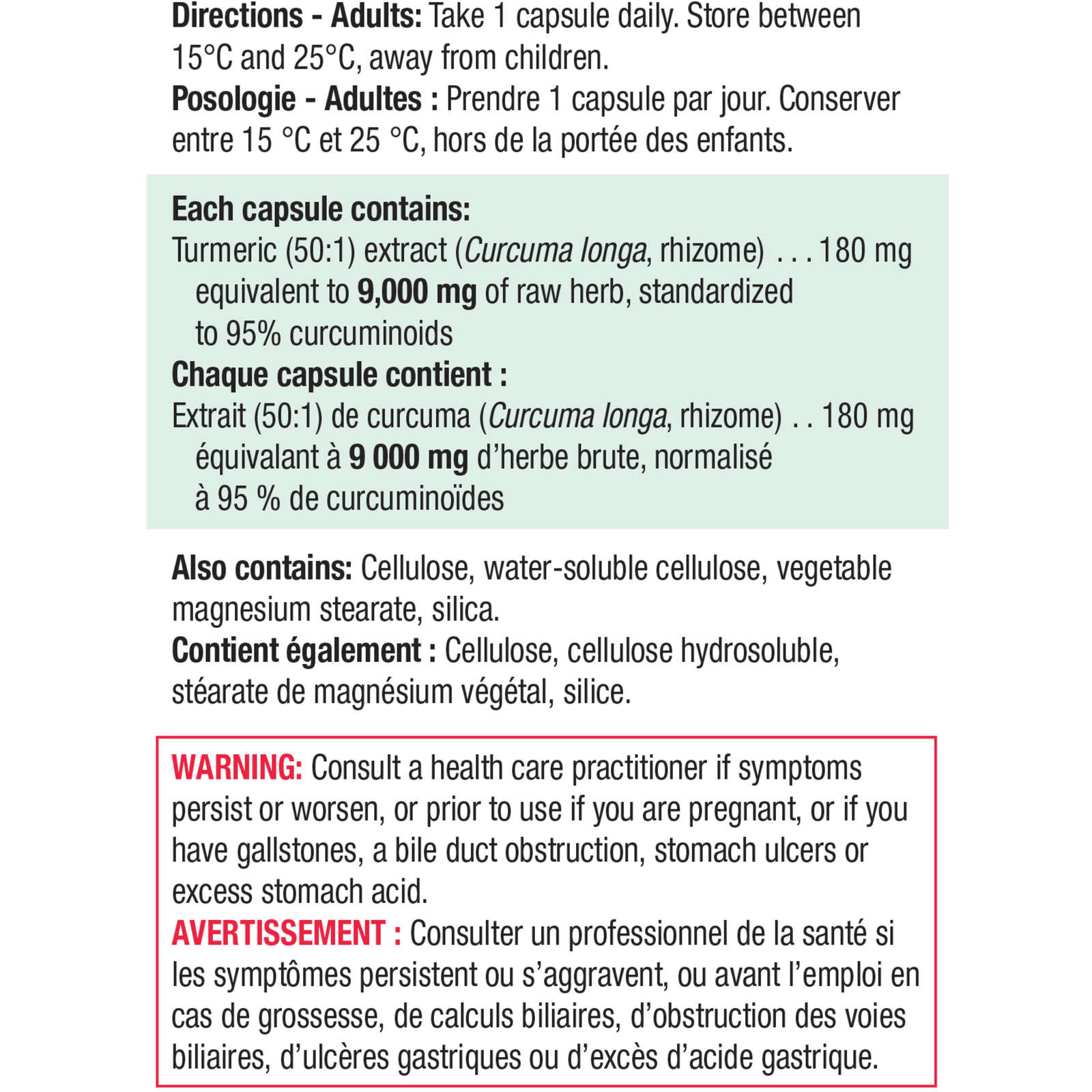 Ultra Strength Curcumin Turmeric