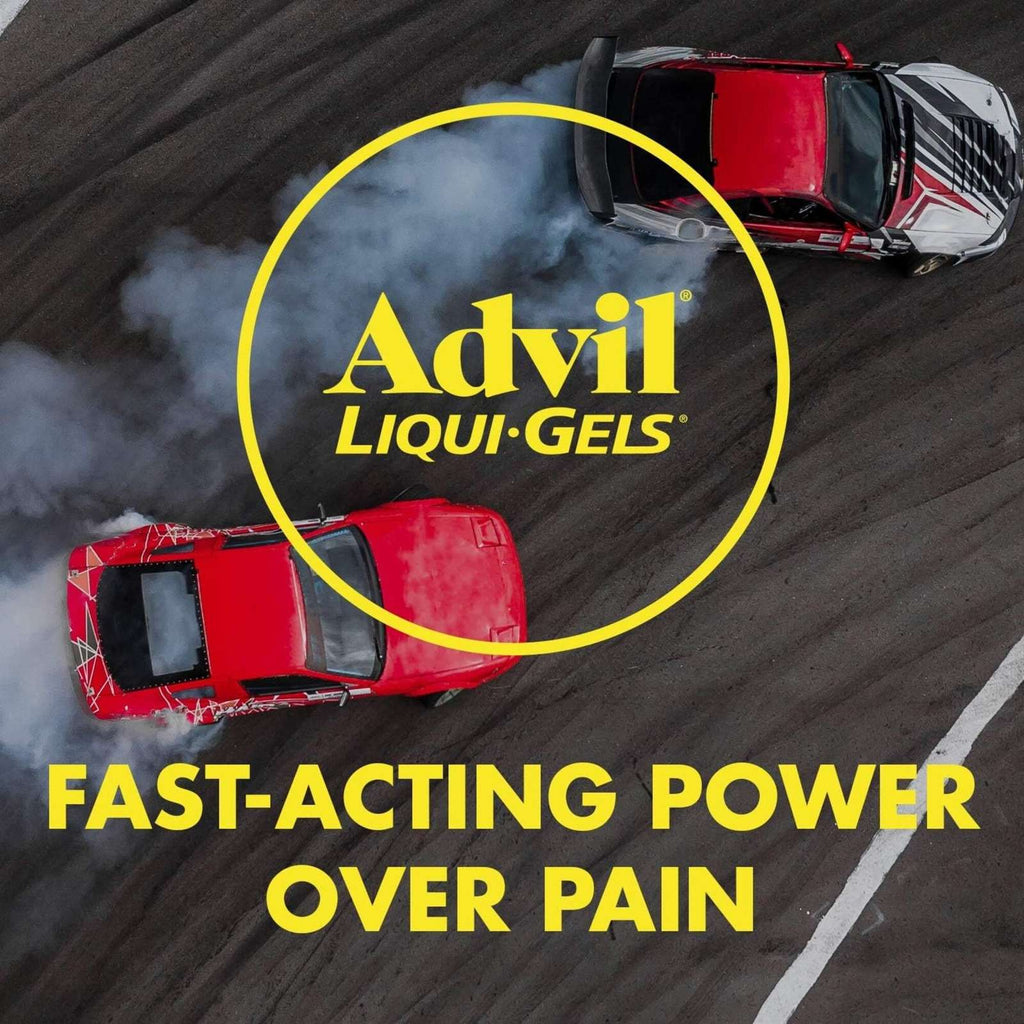 Advil Regular Strength Liqui-Gels Ibuprofen Capsules for Headaches and Pain Relief, 200 mg, 12 Count