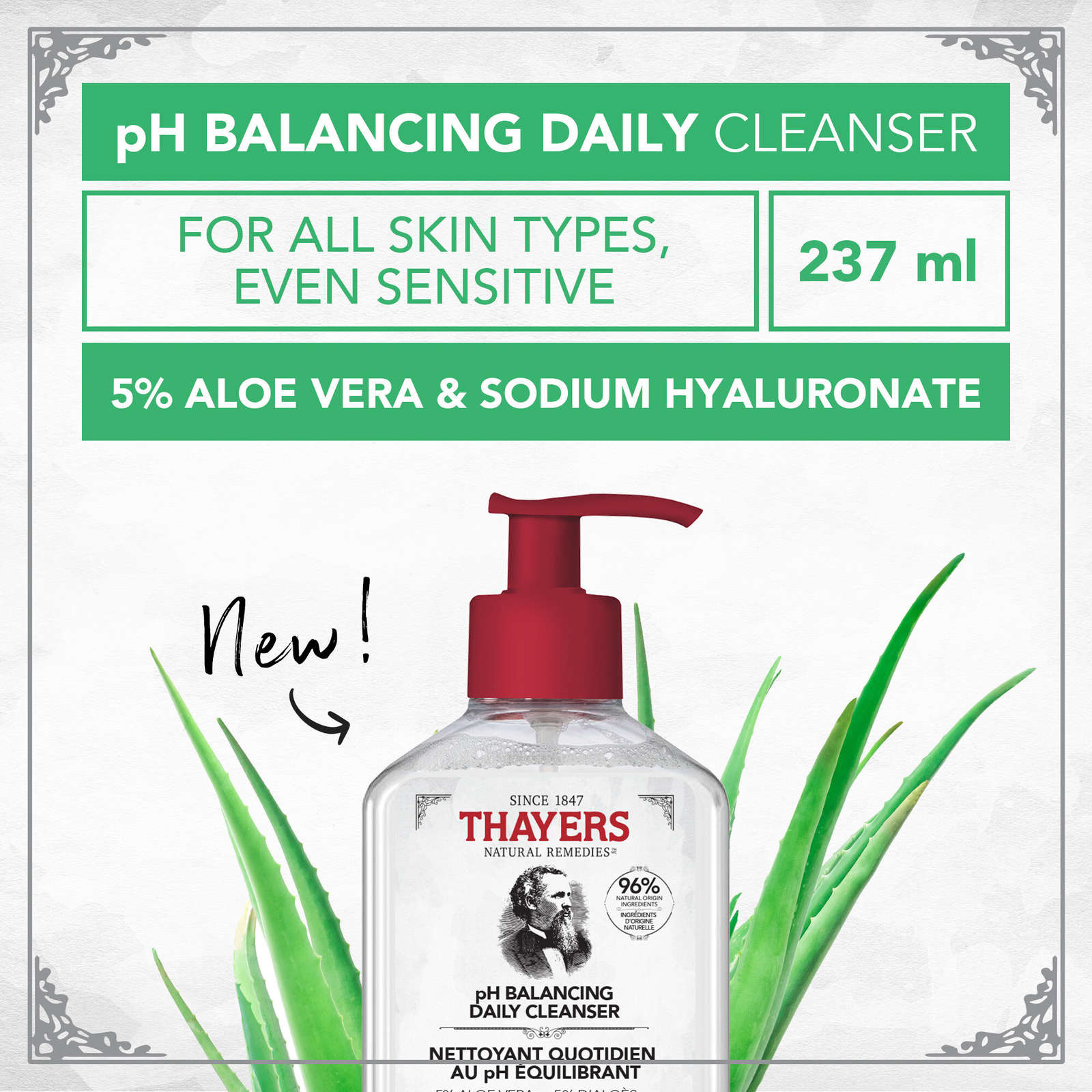Thayers pH Balancing Daily Cleanser