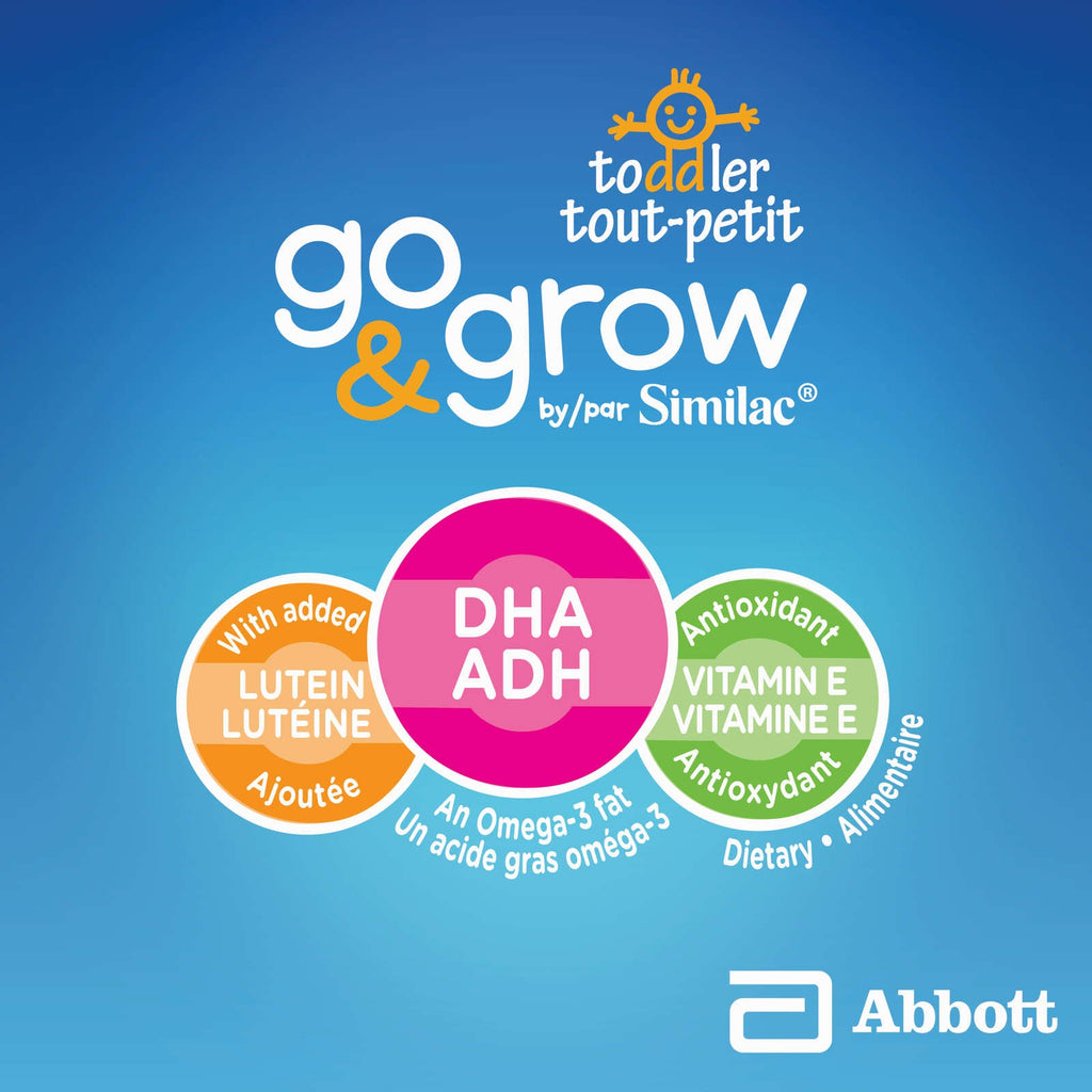 Go & Grow Step 3 Toddler Drink with 2'-FL. Immune Support Innovation: 2'-FL, Powder, 12-36 Months, Vanilla Flavour