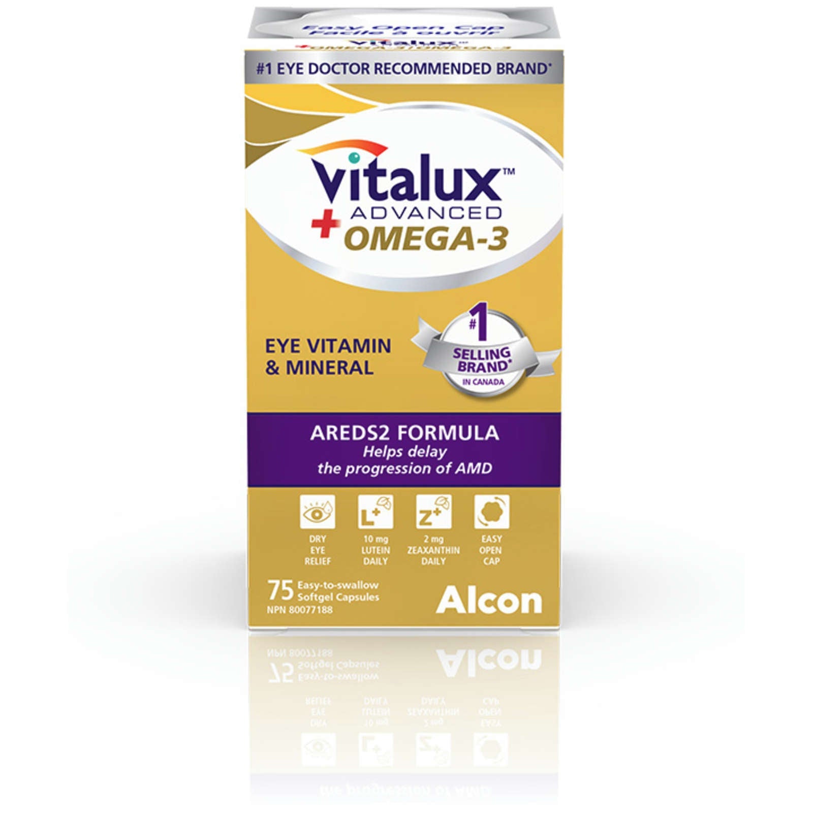 Vitalux Adv+Omega 3 Caps  75