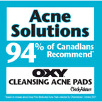 Triple Action Cleansing Acne Pads with Salicylic Acid, For Mild Acne, For Frequent Recurring Breakouts