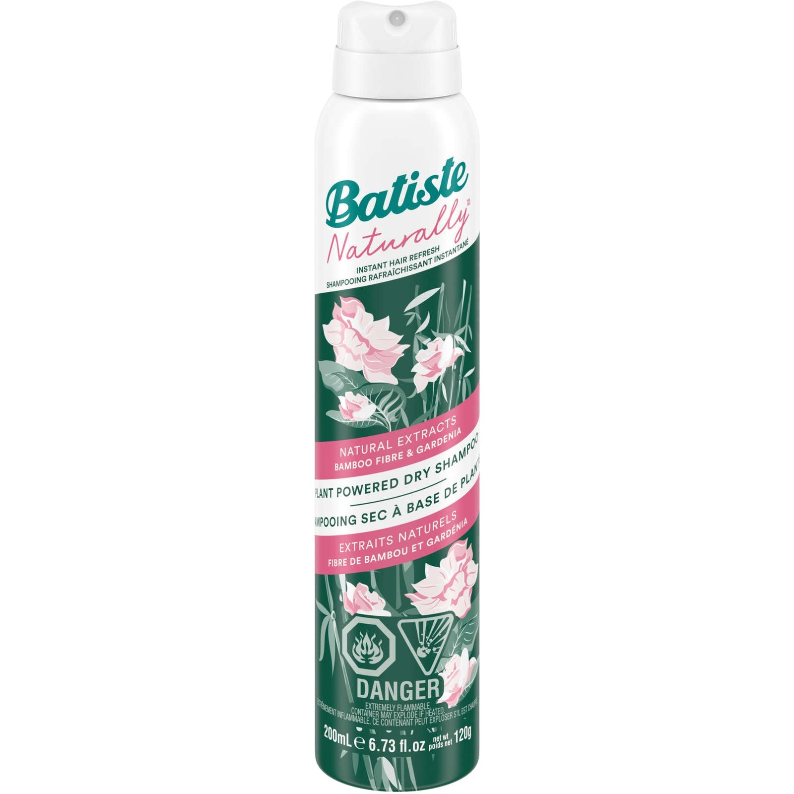 Naturally™ Dry Shampoo, Bamboo Fibre & Gardenia