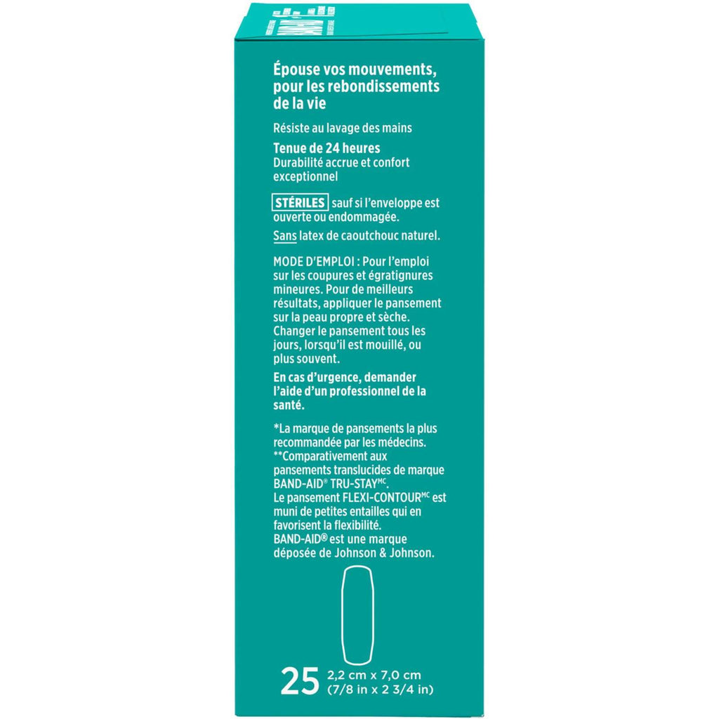 BAND-AID Brand SKIN-FLEX Adhesive Bandages, All One Size, 25 Count