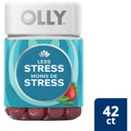OLLY Supplement For Stress-Relief Berry Verbena gluten free 21 day supply 42 gummies