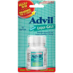 Advil Regular Strength Liqui-Gels Ibuprofen Capsules for Headaches and Pain Relief, 200 mg, 12 Count