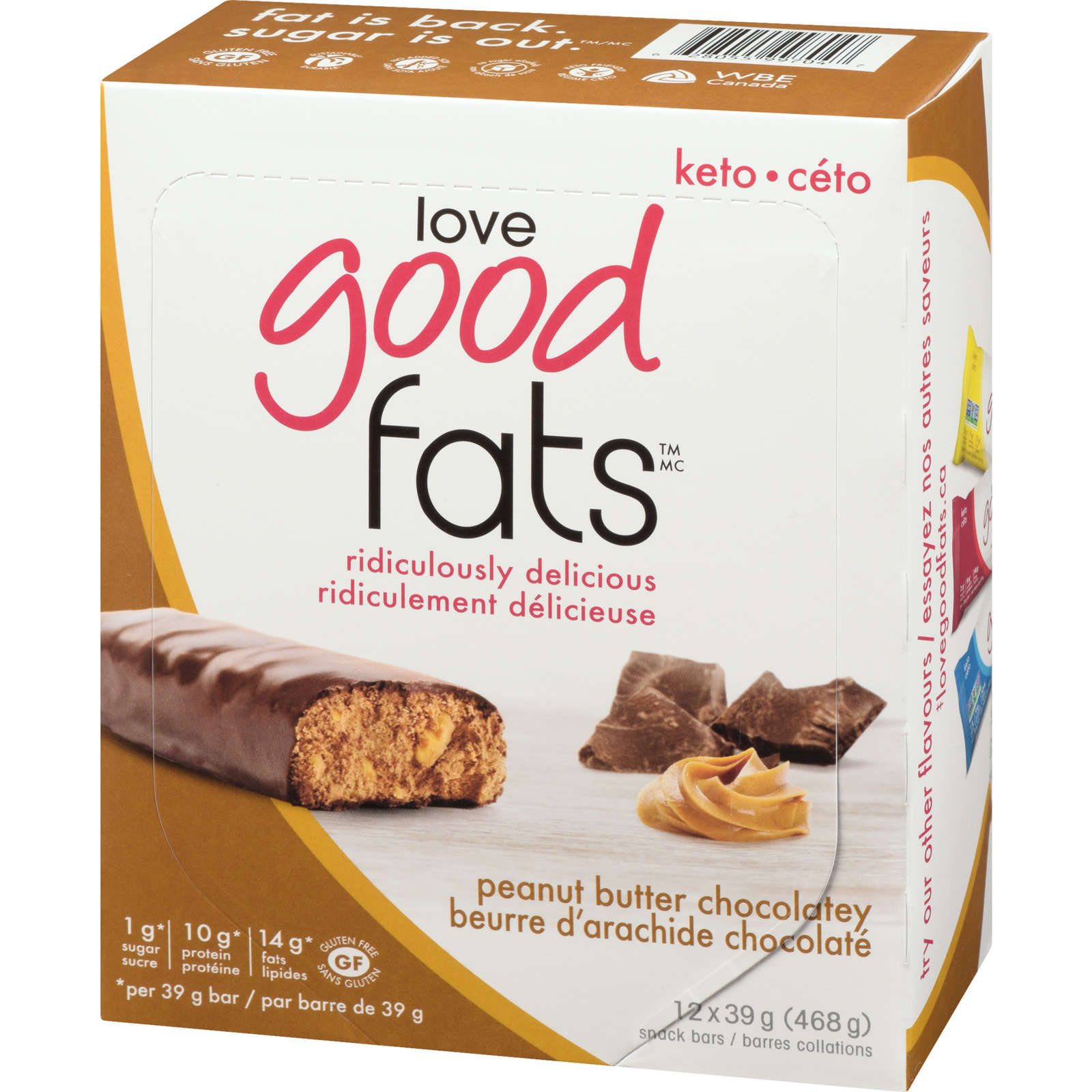 Peanut Butter Chocolatey Keto-Friendly Snack Bars