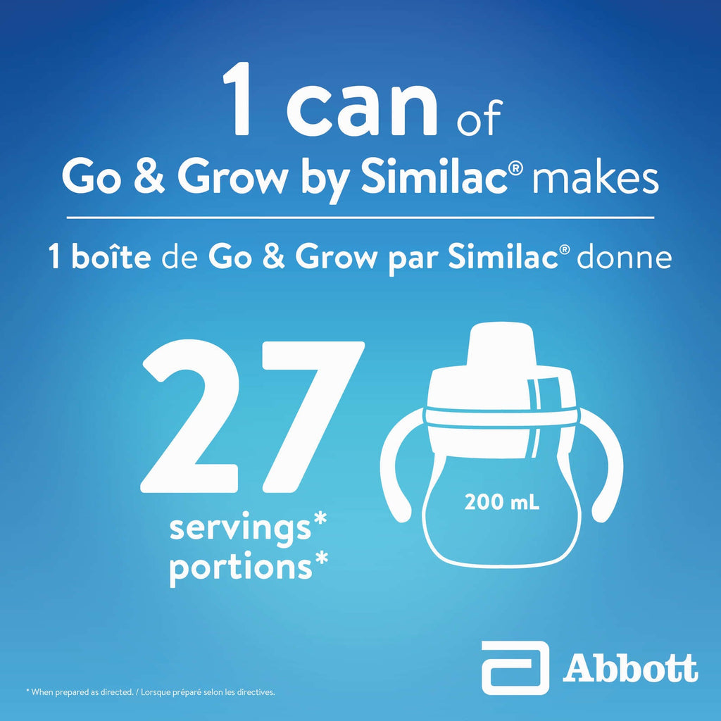 Go & Grow Step 3 Toddler Drink with 2'-FL. Immune Support Innovation: 2'-FL, Powder, 12-36 Months, Vanilla Flavour