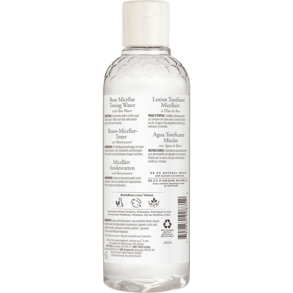 Rose Micellar Toning Water