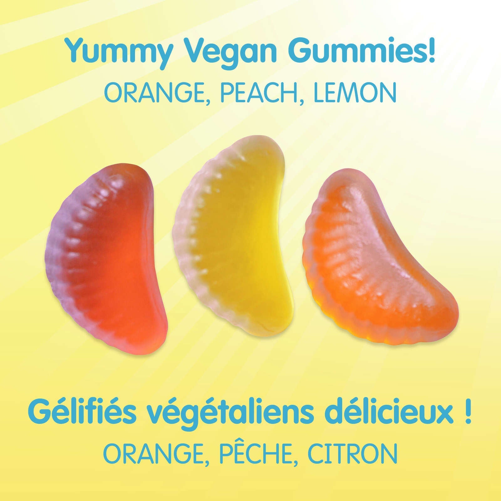 Vitamin C 125 mg Orange • Peach • Lemon