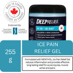 Ice Gel, Muscle and Joint Pain Relief, Reduces Inflammation