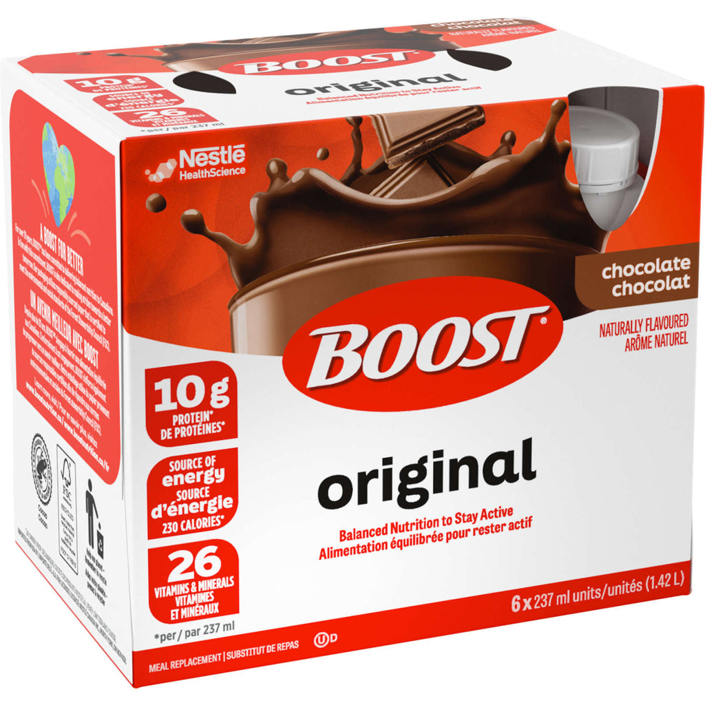 Original Chocolate Meal Replacement Drink, Pack of 6, 6 x 237 ml