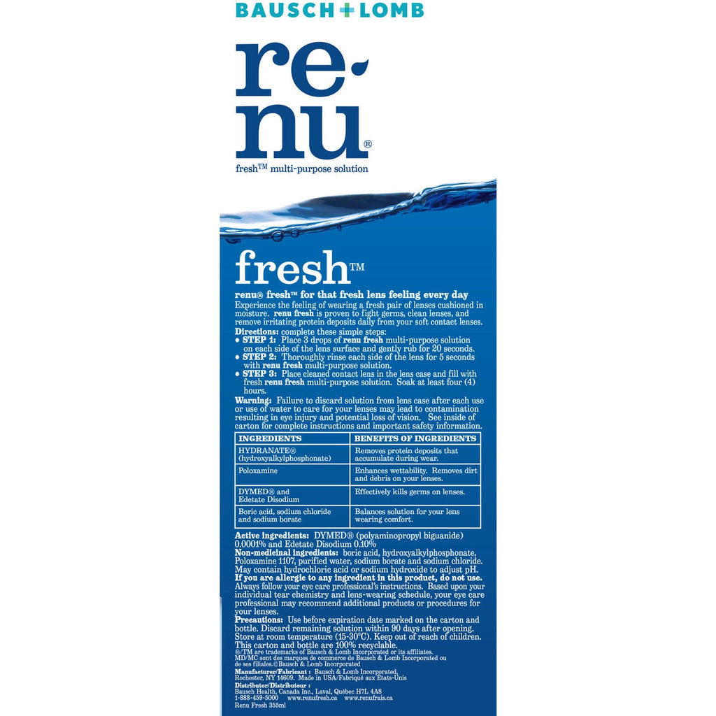 renu fresh multi-purpose solution