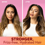 Frizz-Free + Keratin Smoothing Oil Conditioner, 5 in 1, for Frizzy Hair, Shiny Hair