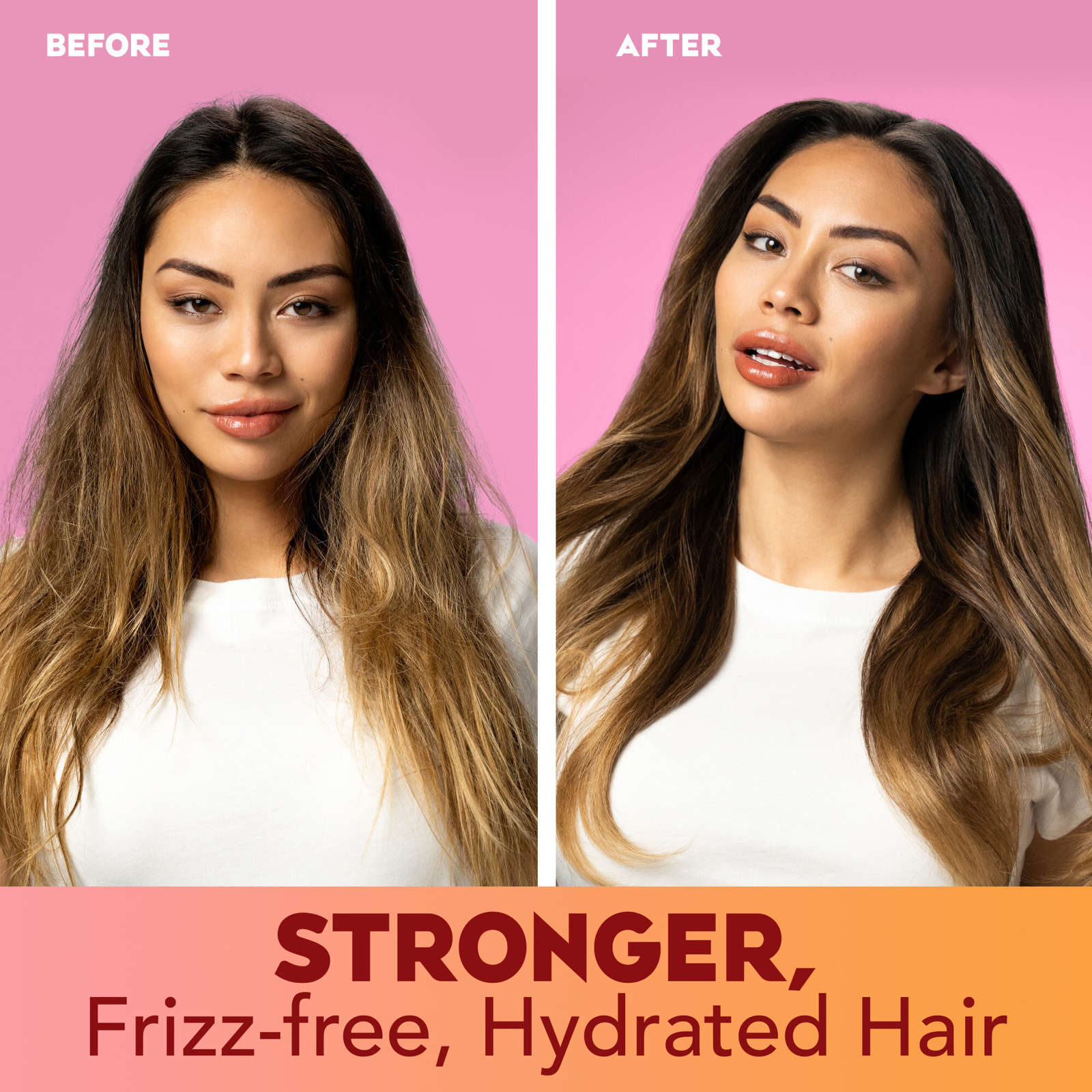 Frizz-Free + Keratin Smoothing Oil Conditioner, 5 in 1, for Frizzy Hair, Shiny Hair