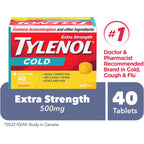Extra Strength Cold Relief Daytime, EZTabs