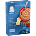 Stage 2 Wheat Banana Strawberry Baby Cereal