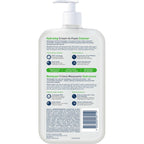 Hydrating Cream-to-Foam Cleanser Makeup Remover and Face Wash With Hyaluronic Acid