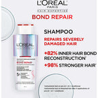 Hair Expertise Bond Repair Sulphate-Free Shampoo, Repairs All Types of Damaged Hair, with Citric Acid Complex
