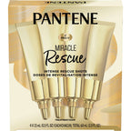 Pantene Miracle Intense Rescue Shots Dry Hair Treatment – 4 Count, 15 mL each