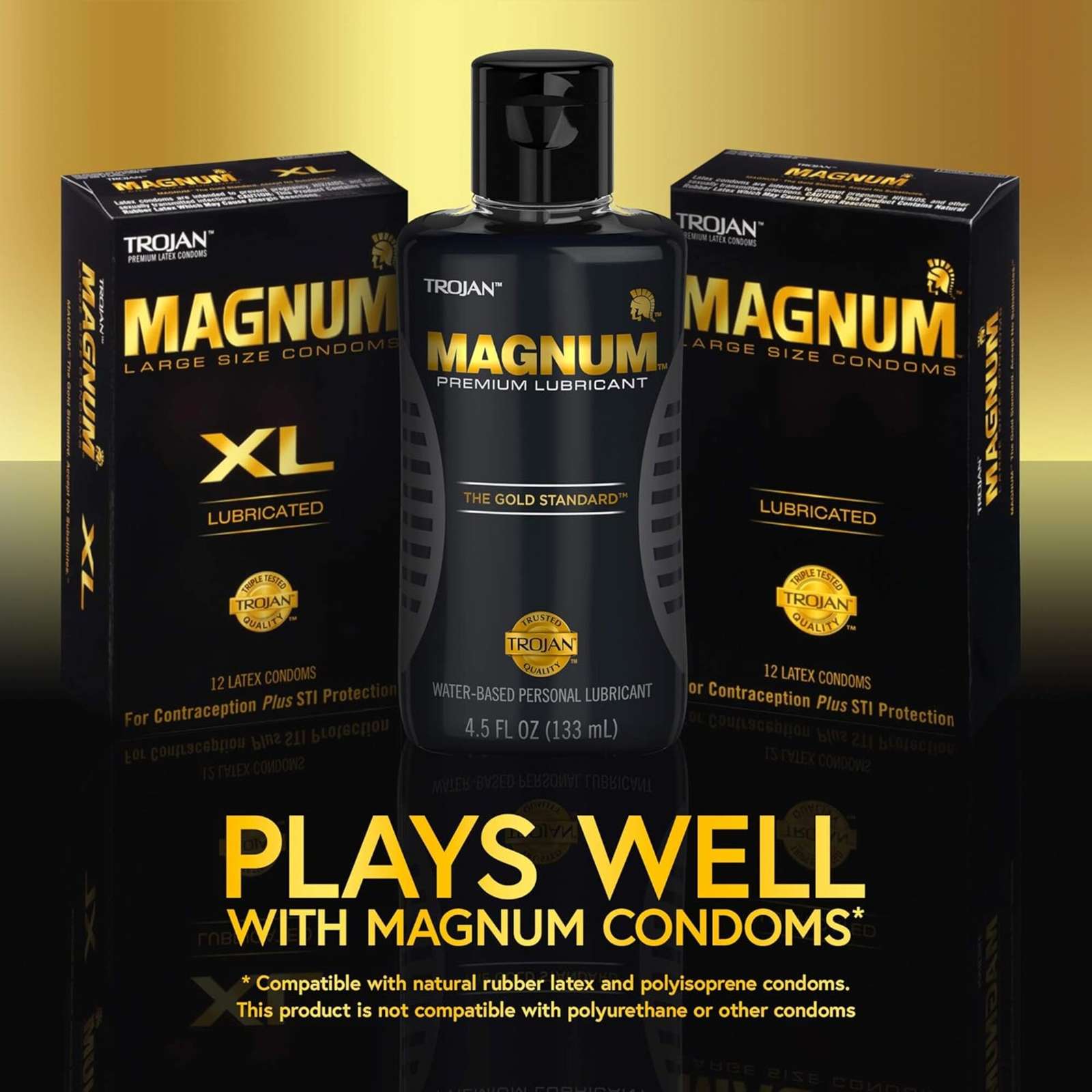 Magnum Premium Water-Based Personal Lubricant