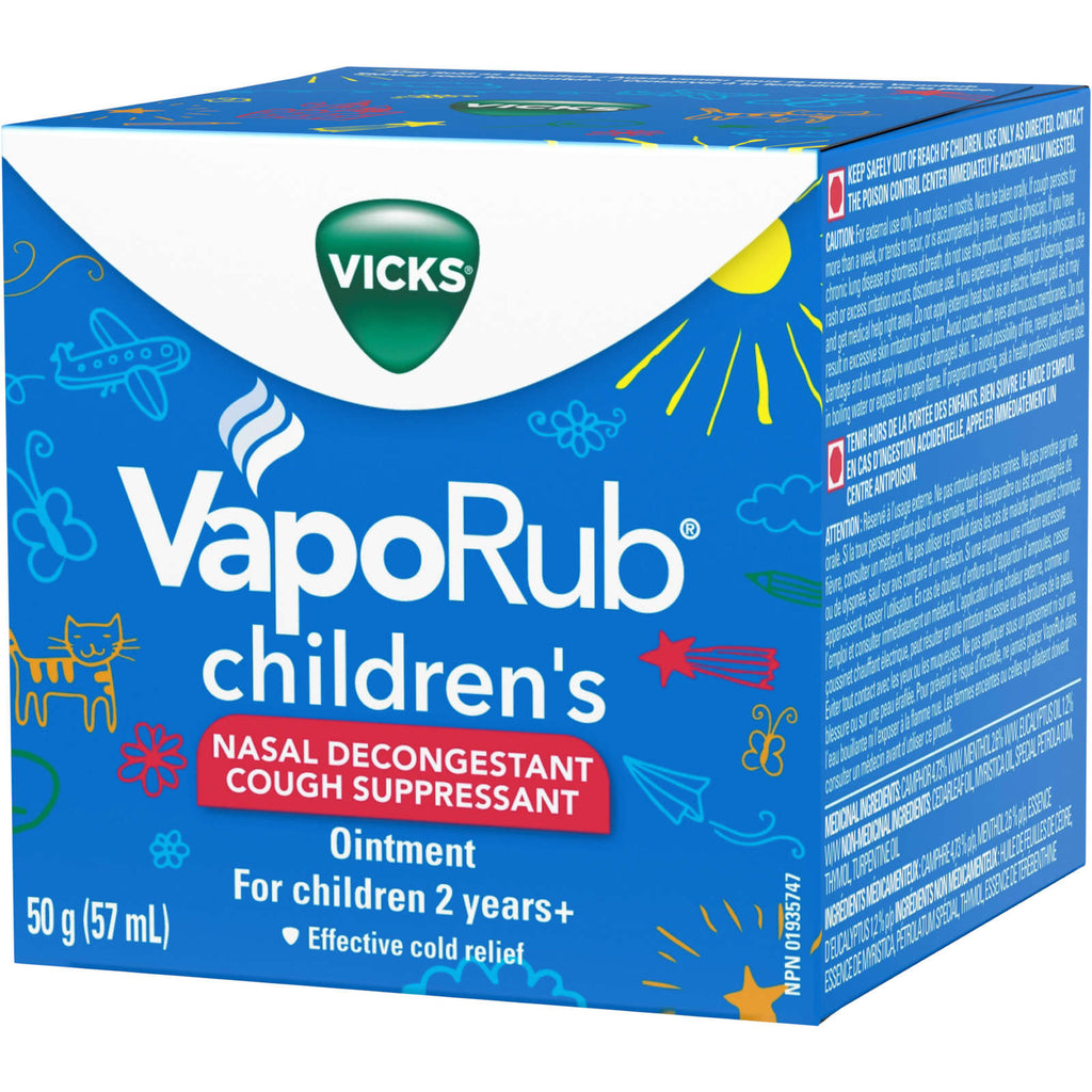 VapoRub Children’s Nasal Decongestant Cough Suppressant Ointment
