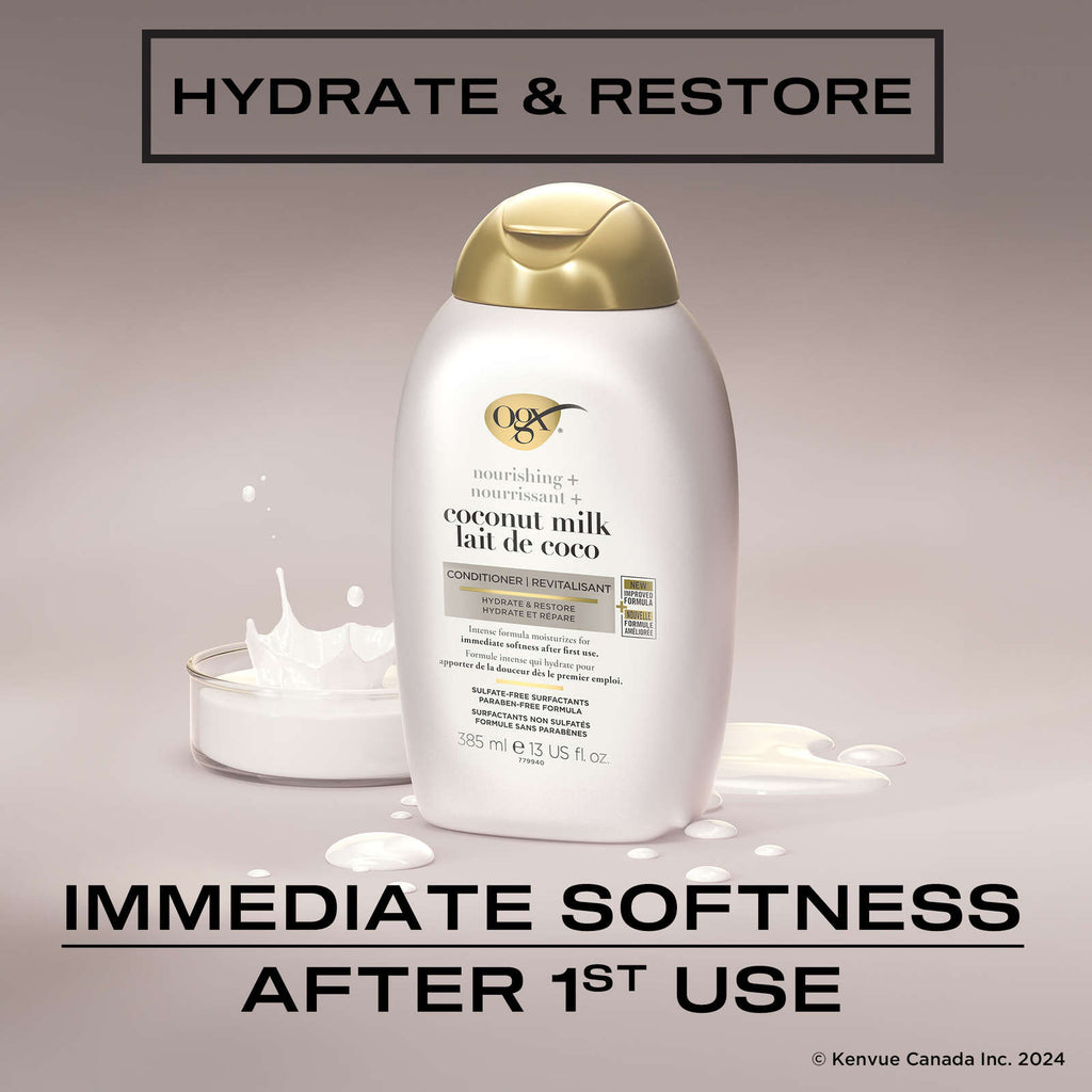 Nourishing + Coconut Milk Moisturizing Conditioner