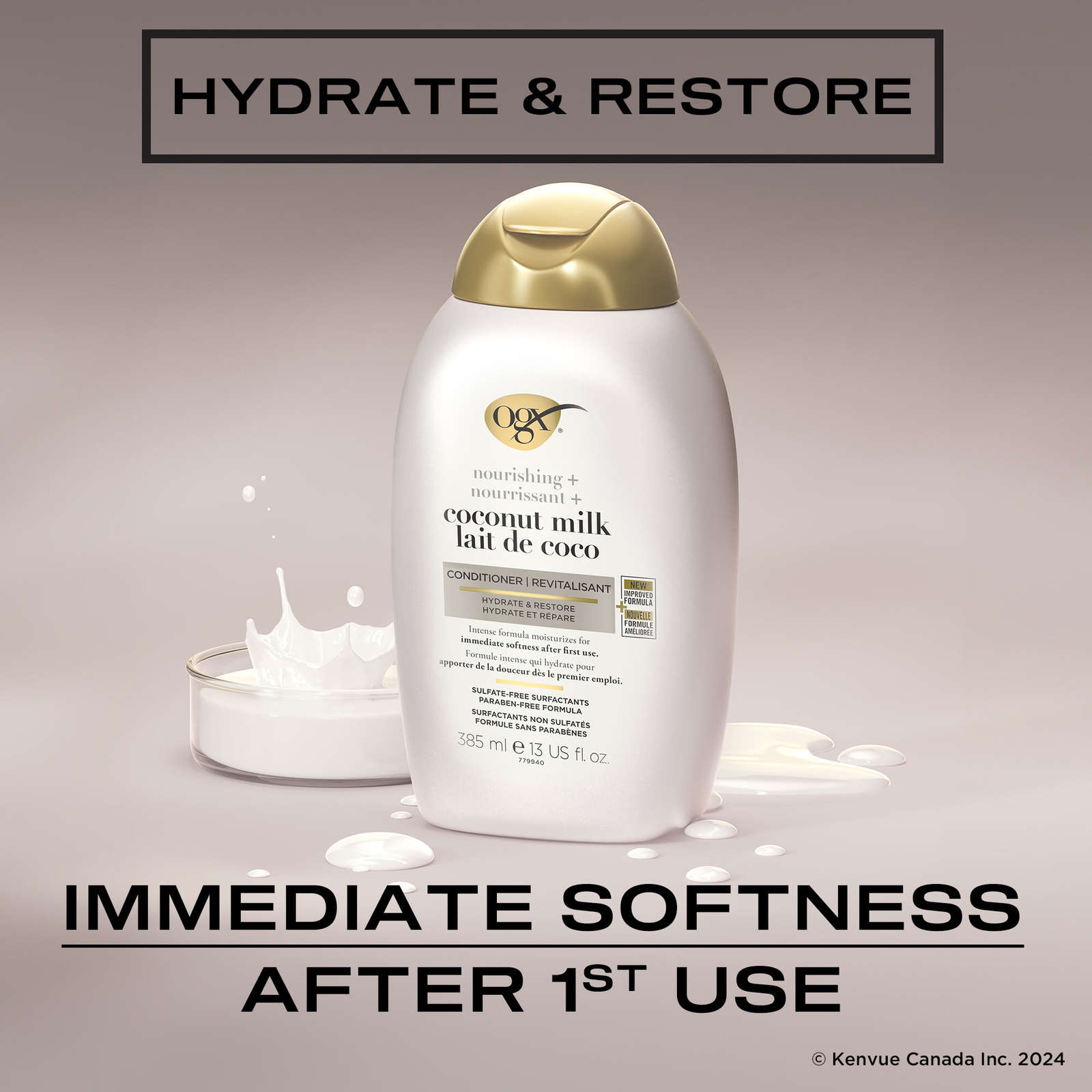 Nourishing + Coconut Milk Moisturizing Conditioner