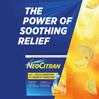 NeoCitran Cold & Congestion Hot Liquid Medication Non-Drowsy Extra Strength Lemon 10 pack