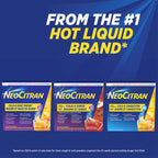 NeoCitran Cold & Sinus Night Hot Liquid Medication Extra Strength Lemon 10 pack