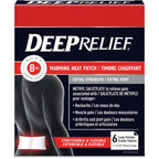Warming Heat Pain Relief Patch, Extra Strength, Helps Relieve Backaches & Muscle Pain