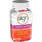 Align Probiotic Strawberry Flavour 60ct Gummy., #1 Recommended Probiotic Brand by Doctors‡